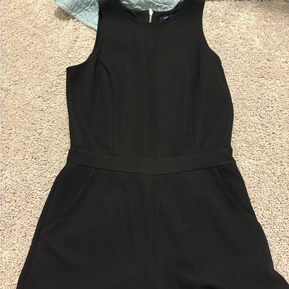 One Clothing Black Textured Dress